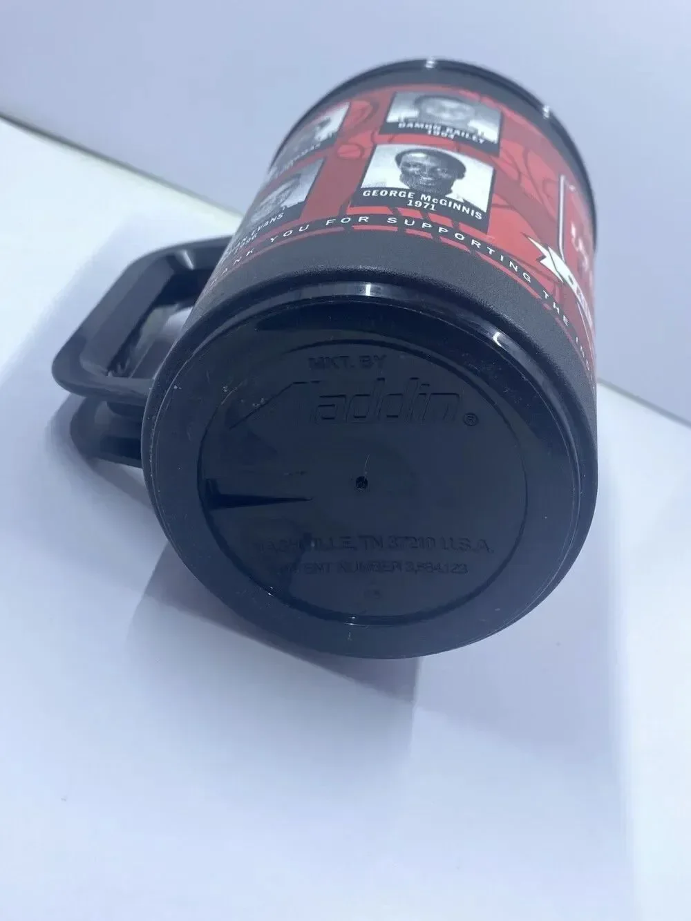 ALADDIN TRAVEL MUG CUP INDIANA UNIVERSITY HOOSIERS LEGENDS OF BASKETBALL 20OZ